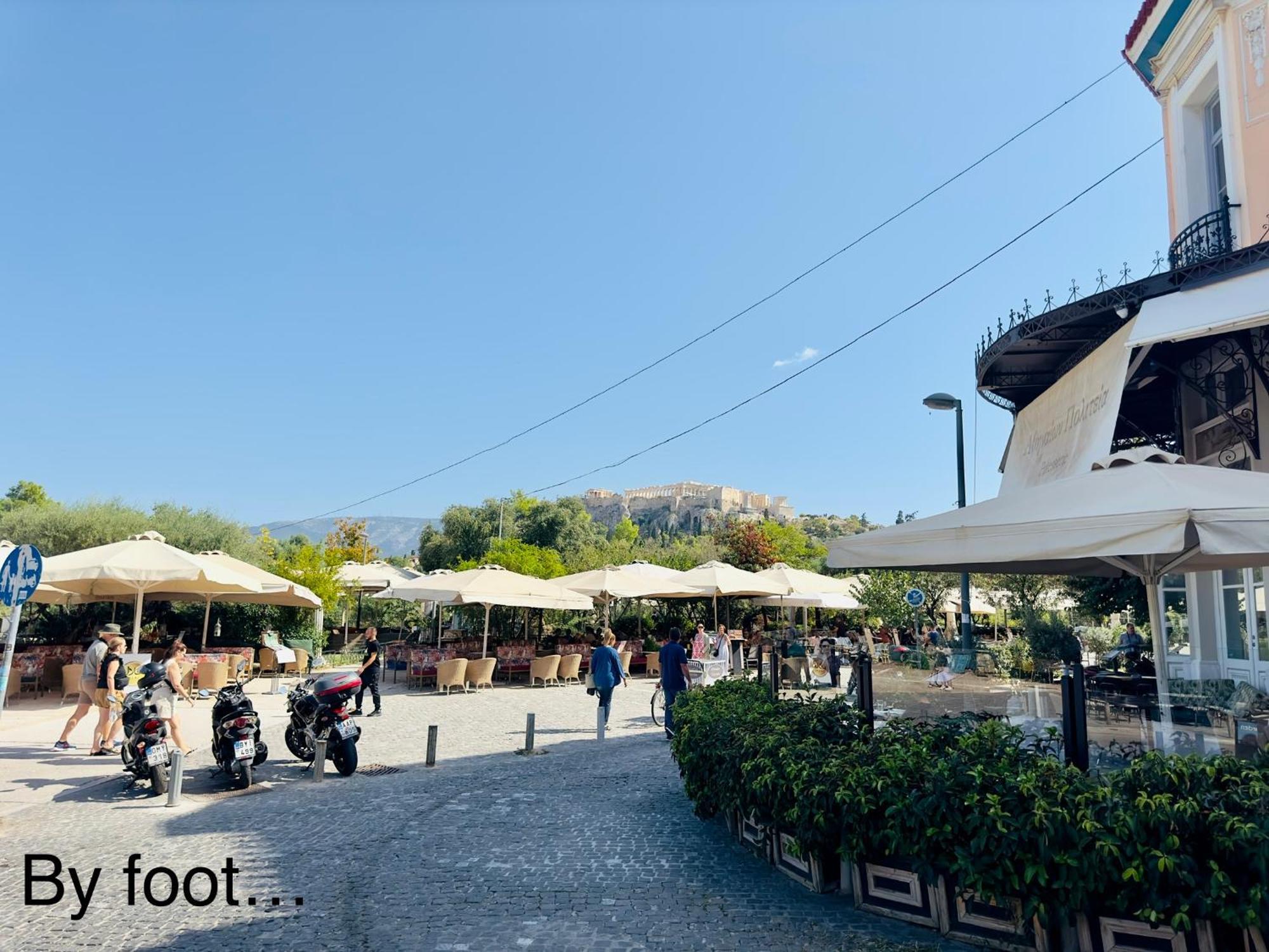 Yuna Penthouse, 100Sqm Private Rooftop Terrasse, Acropolis By Foot Aten Exteriör bild